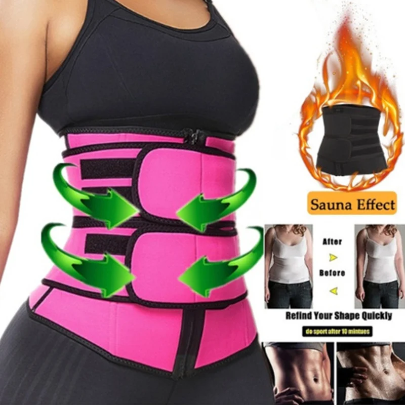 Похудения талии тренер неопрена сауна Белт Вес потери Cincher Body Shaper пластика