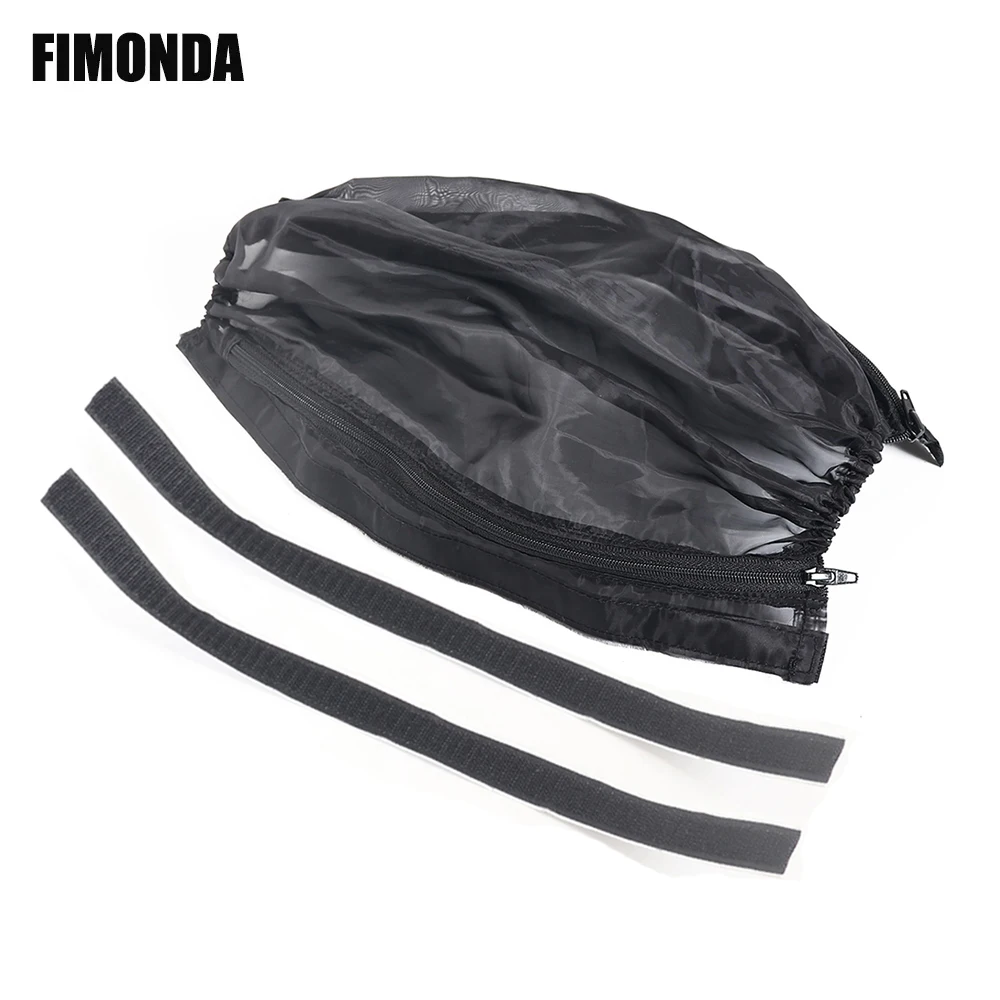 Сетчатая Нейлоновая накладка на молнию пылезащитная грязеотталкивающая Крышка