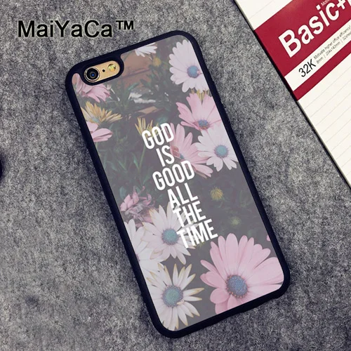 MaiYaCa Библейский Иисус христианские цитаты ТПУ Coque кожаный чехол для телефона для iPhone XR XS Max X 11 Pro MAX 6 6S 7 8 Plus 5S чехол - Цвет: 1133