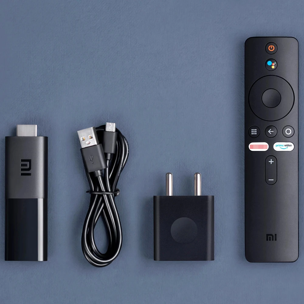 Глобальная версия Xiaomi Mi TV Stick Chromecast Android 9 0 четырехъядерный FHD 1 ГБ 8 Bluetooth 4 2