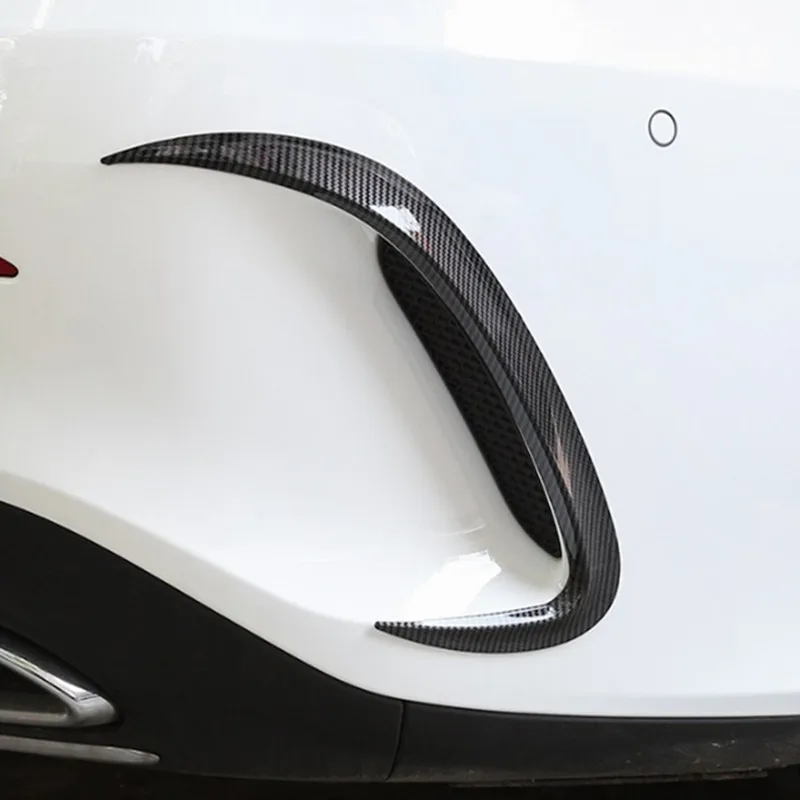 Планка для заднего бампера решетка спойлер клапан крыло украшение отделка 2 шт.