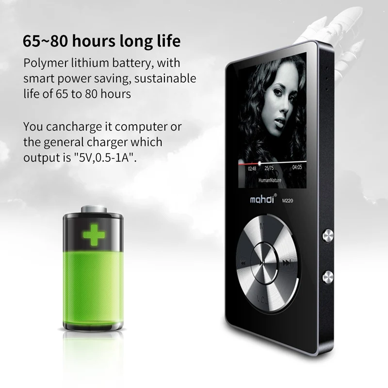 Оригинальный металлический MP3 плеер без потерь HiFi музыкальный с высоким