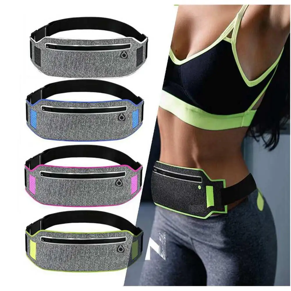 Поясная Сумка для бега спортивные сумки на ремне мужские женские светящиеся