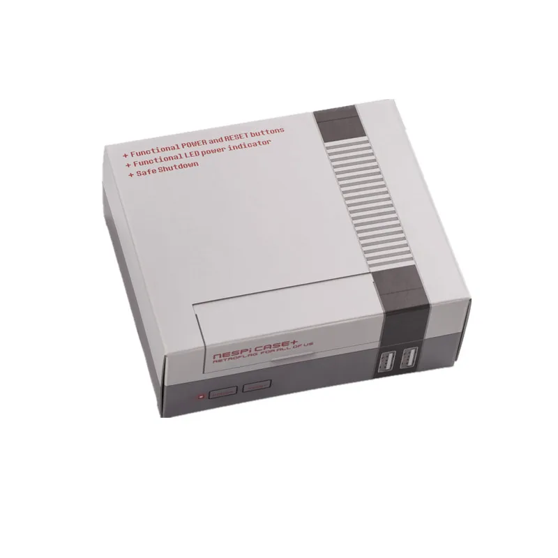 Чехол Retroflag NESPi PLUS с функциональными кнопками питания и сброса для Raspberry Pi 3 B + (B Plus)