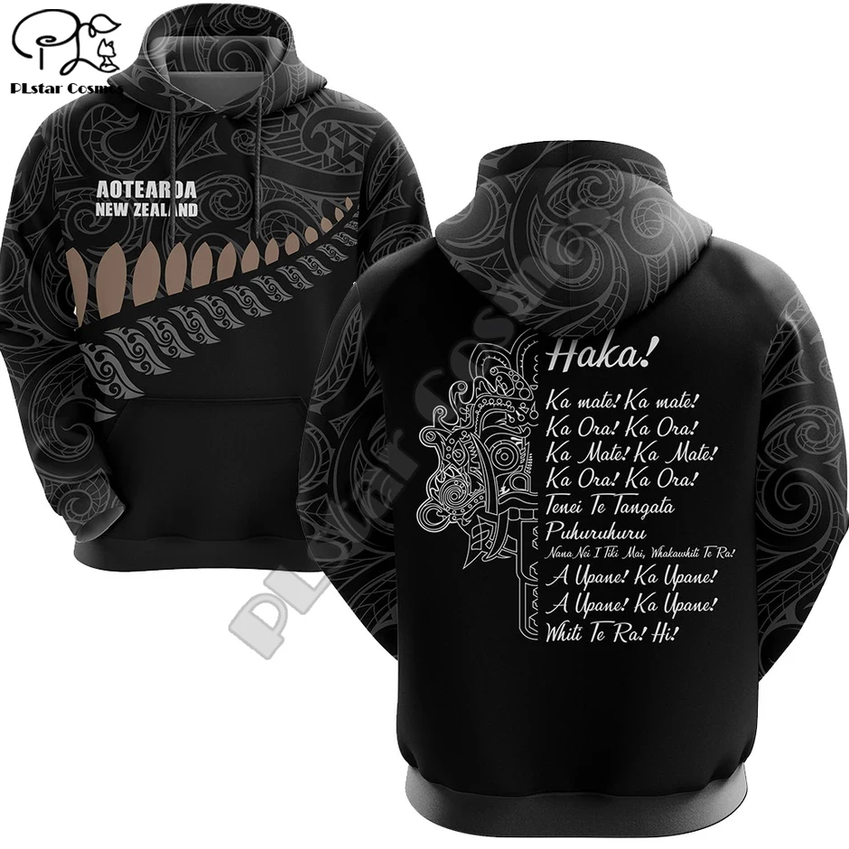 

NewFashion NewZealand Maori Tribe Aotearoa Country Flag Tattoo Autumn Tracksuit Men/Women Harajuku Streetwear 3DPrint Hoodies 23