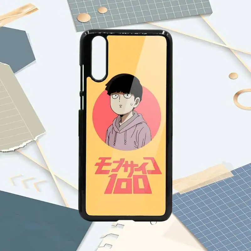 

Mob psycho 100 Shigeo Kageyama anime Phone Case PC For Samsung galaxy S note 8 9 20 10 e lite2019 plus pro ultra