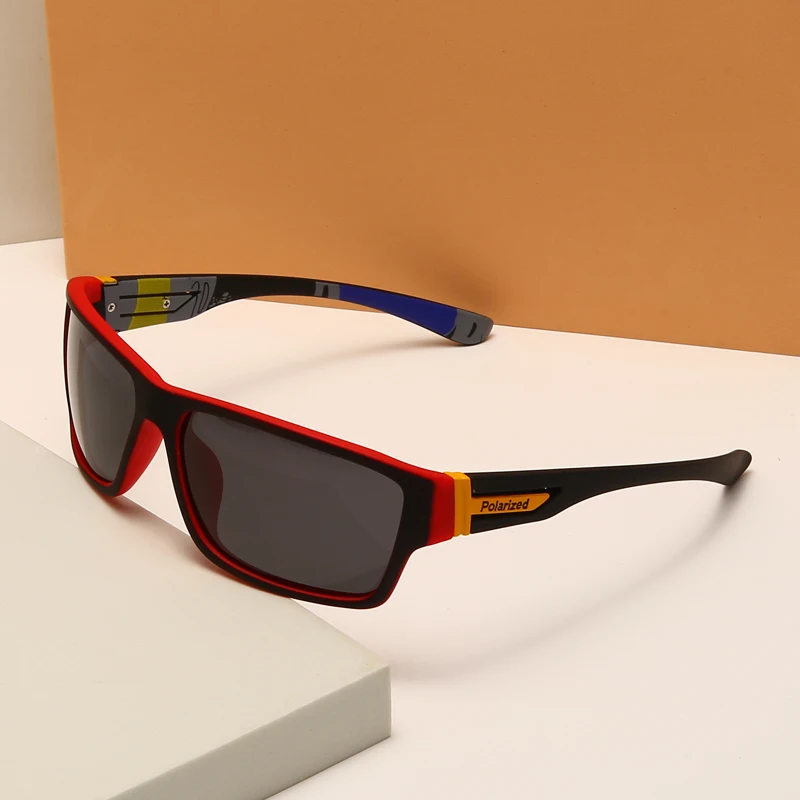 

Солнцезащитные очки Polaroid унисекс, винтажные квадратные Поляризационные солнечные очки от известного бренда, ретро для мужчин и женщин
