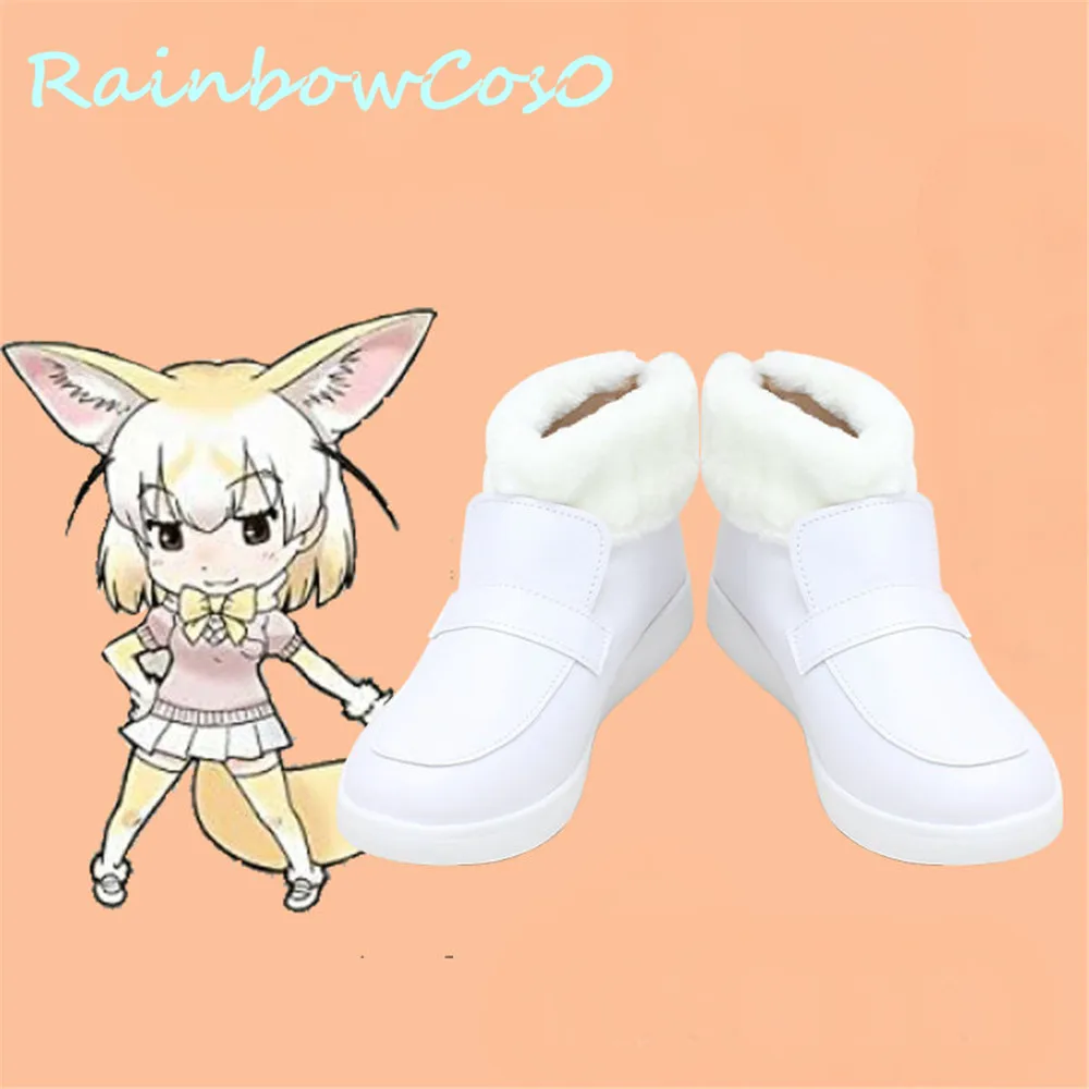 Kemono Friends Project Leptailurus serval Cosplay Shoes Boots Halloween RainbowCos0 W977 | Тематическая одежда и униформа