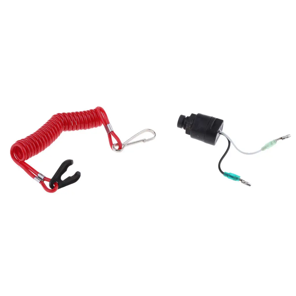 Универсальный пластиковый шнур MagiDeal для ограничителя двигателя лодки комплект