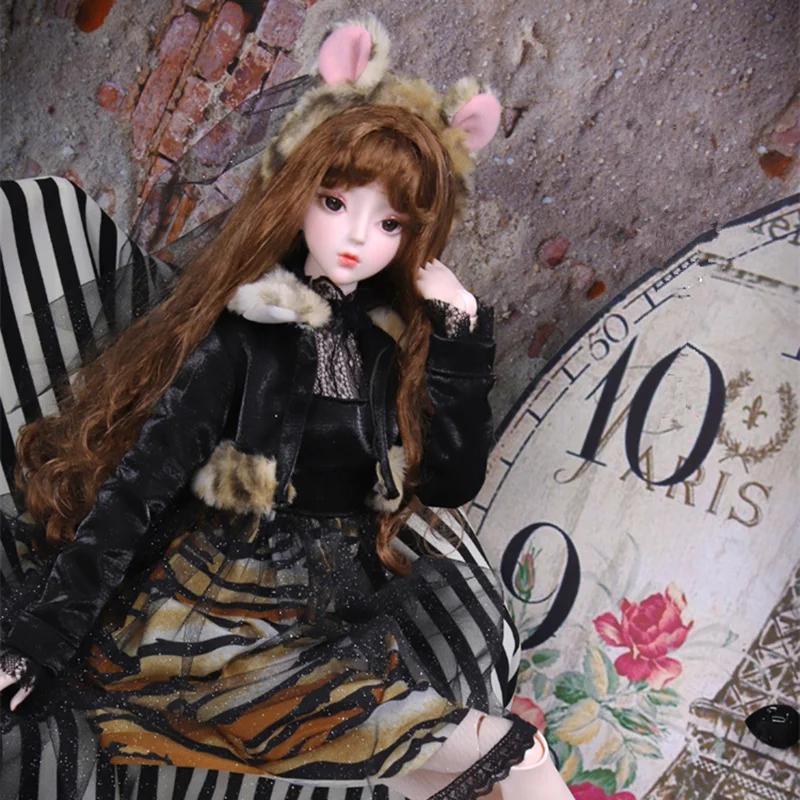 DBS bjd 1/3 62 см Кукла имя янтарного костюма шарнирное тело включая макияж и волосы