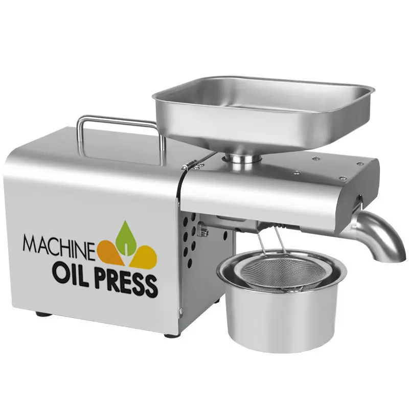 Автоматический бытовой пресс для льняного масла 110 В/220 В кунжутного арахисового