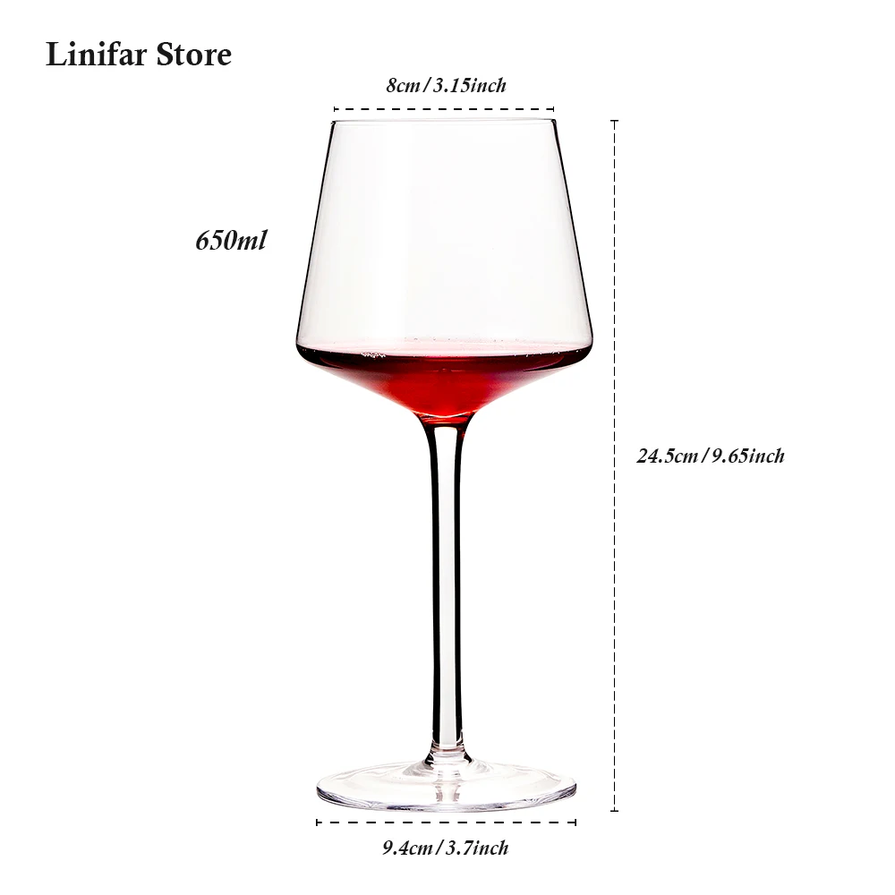 2 шт. Хрустальная Изолированная кружка стеклянной чашки для вина бокалы