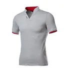 Рубашка-поло мужская из хлопка, модная брендовая размера плюс рубашка с коротким рукавом, черная, белая, 7XL, лето 2021