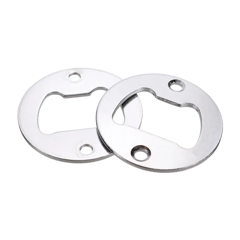 8 штук 40 мм открывалка для бутылок пива вставки с винтами хромированная железная