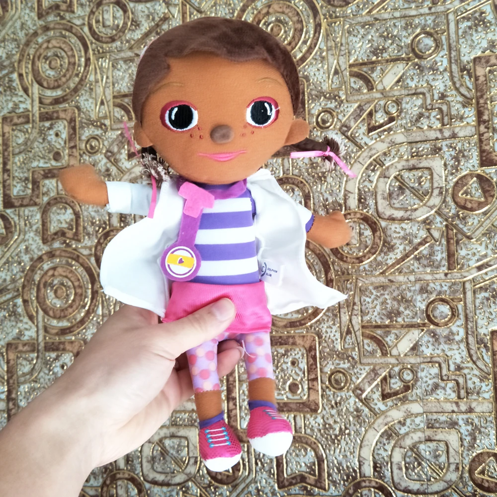 Детская плюшевая игрушка Доктор бегемот кукла для детей подарок на Рождество и