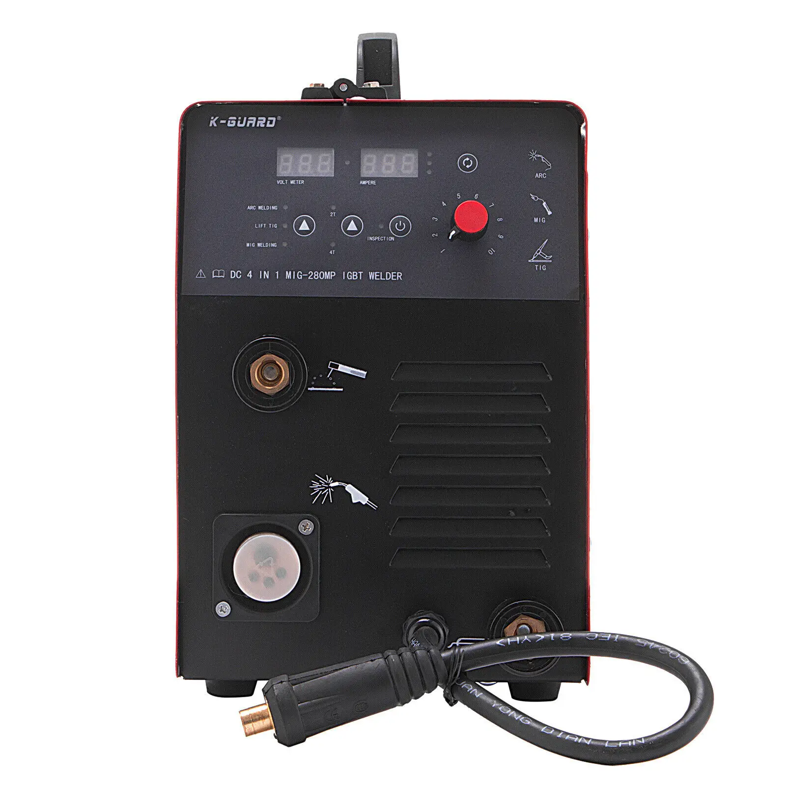 

MIG 280A IGBT Inverter Welder MIG&MMA 2 in 1 Portable Welding Machine MIG
