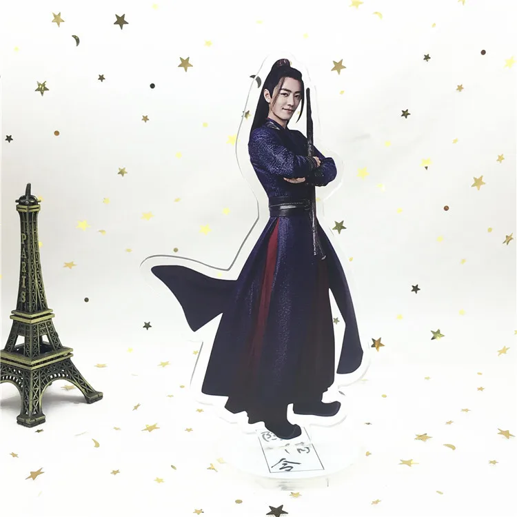 Grandmaster of Demonic Cultivation брелок untamed Lan Wangji Wei Wuxian акриловое кольцо для ключей mo dao zu shi брелок llaveros