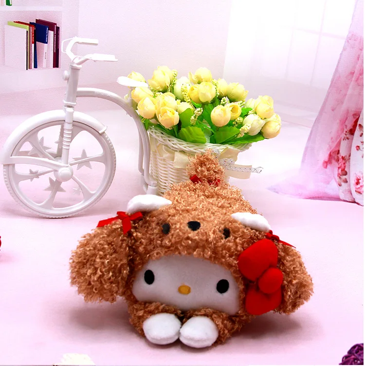 ЯПОНИЯ Sanrio Melody Kawaii собака плюшевые игрушки чучела кукла Ститч Fnaf My Melody игрушки для детей эльф Маленькие близнецы звезды
