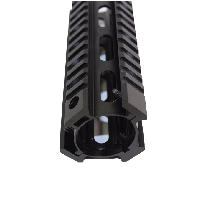 Охотничьи аксессуары 6,7 дюймов Quad Rail Handguard тактический страйкбол винтовка шестерни карабин Пикатинни Вивер установленный рельс для AR-15 M4