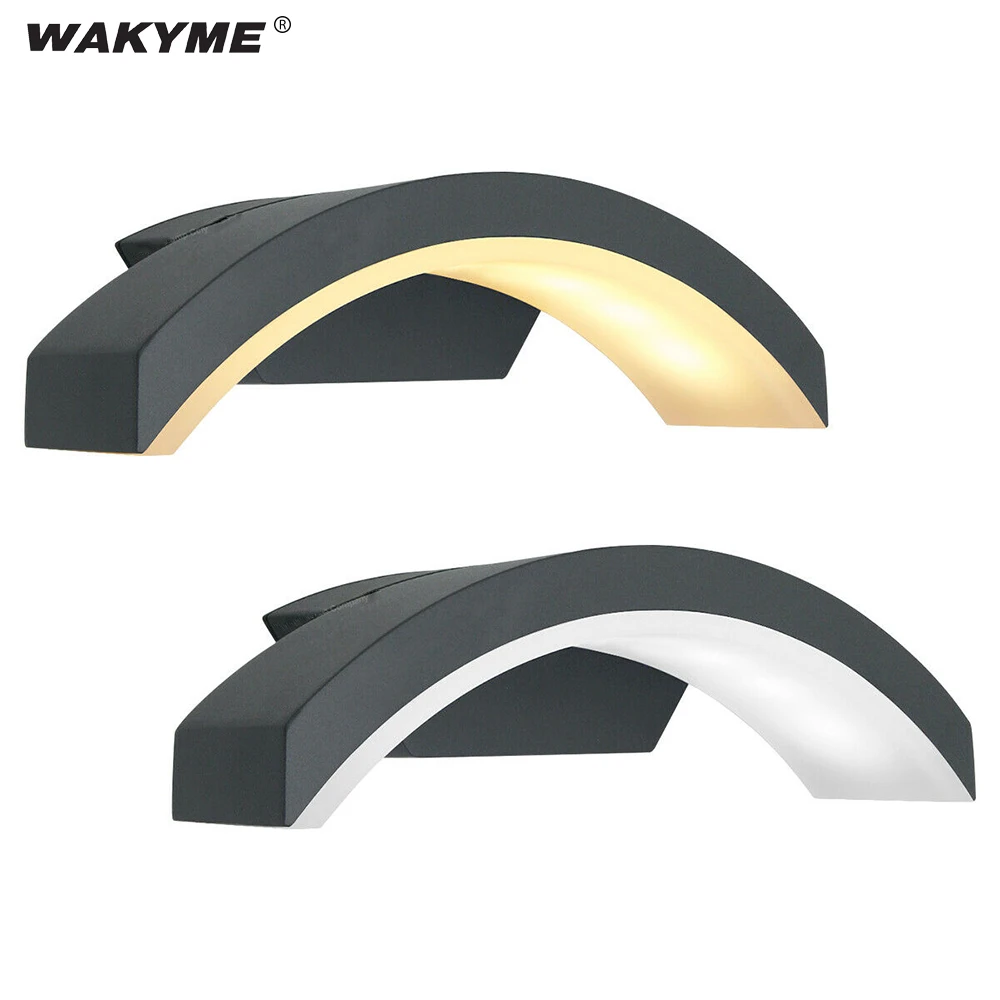 

Светильник Настенный светодиодный, 12 Вт, изогнутый, из нержавеющей стали