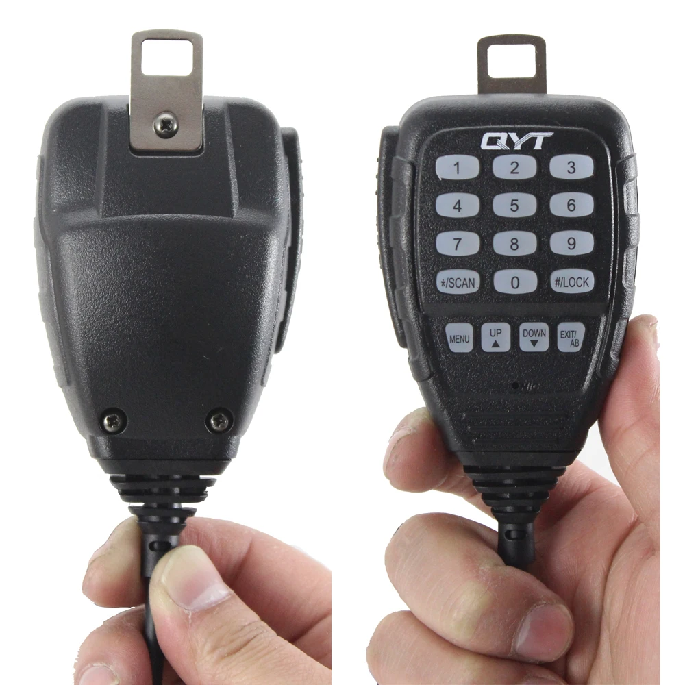 Оригинальный DTMF микрофон для QYT KT 8900D KT8900R 8900 Mini 9800 KT8900 мобильное радио|speaker