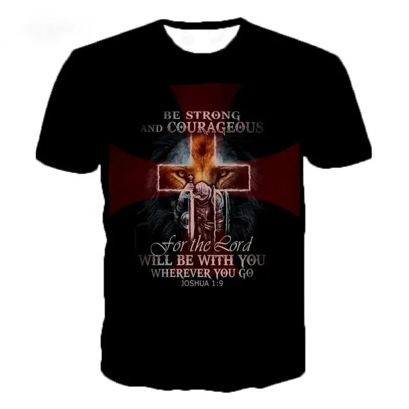 

Knights Templar 3d Printing T-shirt Medieval Knights Fashion Retro T-shirt Men's Women's Harajuku Streetwear T-shirt Tops