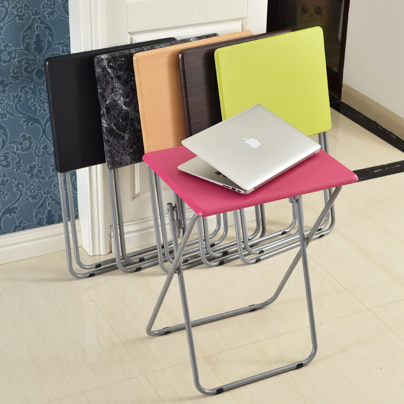 

A Few Special Notebook Computer Desk Folding Dormitory Lazy Sofa Edge Color Students Writing Table