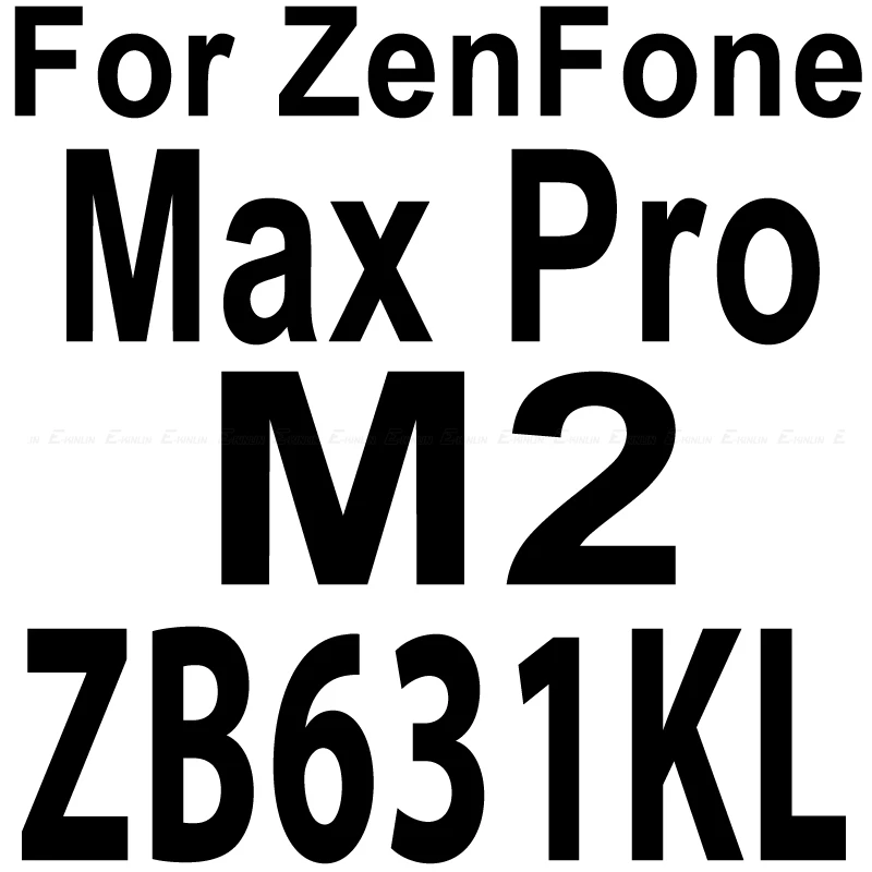 ZB631KL Полное покрытие из закаленного стекла для Asus ZenFone Max Pro Plus Shot M1 M2 ZB634KL ZB633KL ZB631KL ZB602KL Защитная пленка для экрана стекло - Цвет: ZB631KL