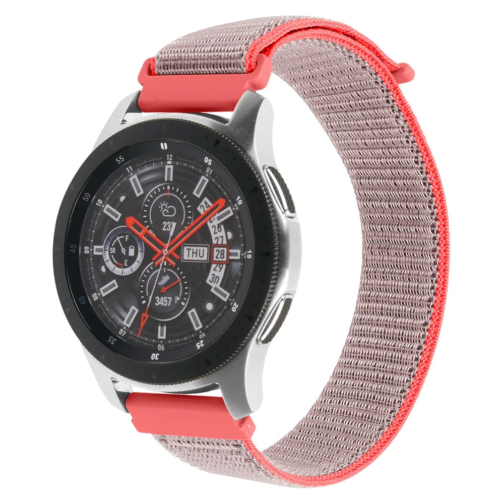 22 мм нейлоновый ремешок для samsung Galaxy Watch 46 мм Galaxy gear S3 спортивный ремешок для Huami Amazfit 2/2S ремешок для huawei Watch 2 gt