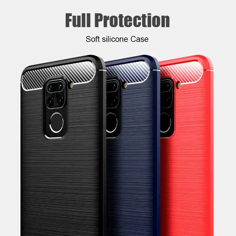 

Shockproof Soft Case For Xiaomi Redmi Note 9 8 Pro 8T 7 7s Phone Case Cover