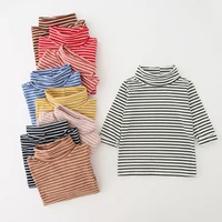 1 6t spring and autumn baby boy girl long sleeve striped print t shirts kids tops tees casual blouse sleepwear