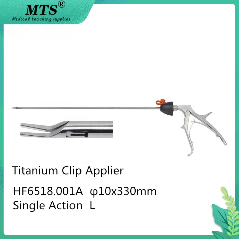 

MTS Laparoscopic Surgical Instruments Endoscopic Titanium Clip Applier For hospital Surgical rooms and medical teaching practice
