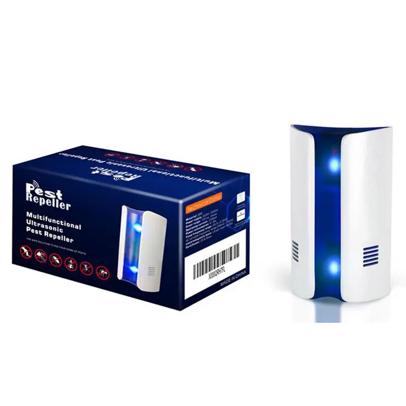 

Ultrasonic Pest Repeller Plug in Electromagnetic Pest Repellent Control Get Rid of Mosquito Ant Flea Rat for Home Office Kitchen