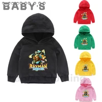 rayman legends adventures kids hoodies funny sweatshirts cartoon boys clothes children outwear baby girls autumn topskmt5204