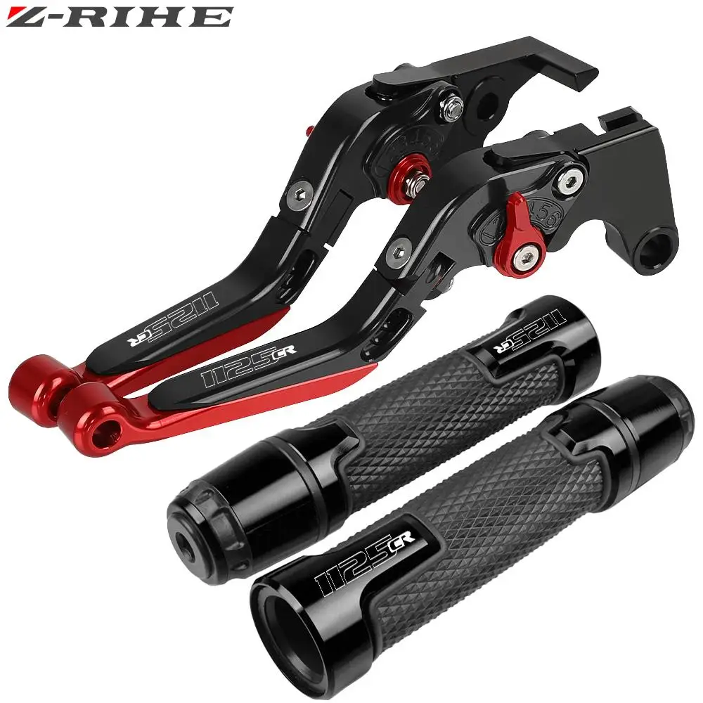 

For BUELL 1125 CR 1125CR 2009 Motorcycle Accessories CNC Aluminum Adjustable Brake Clutch Levers Handlebar Handle Hand Grips
