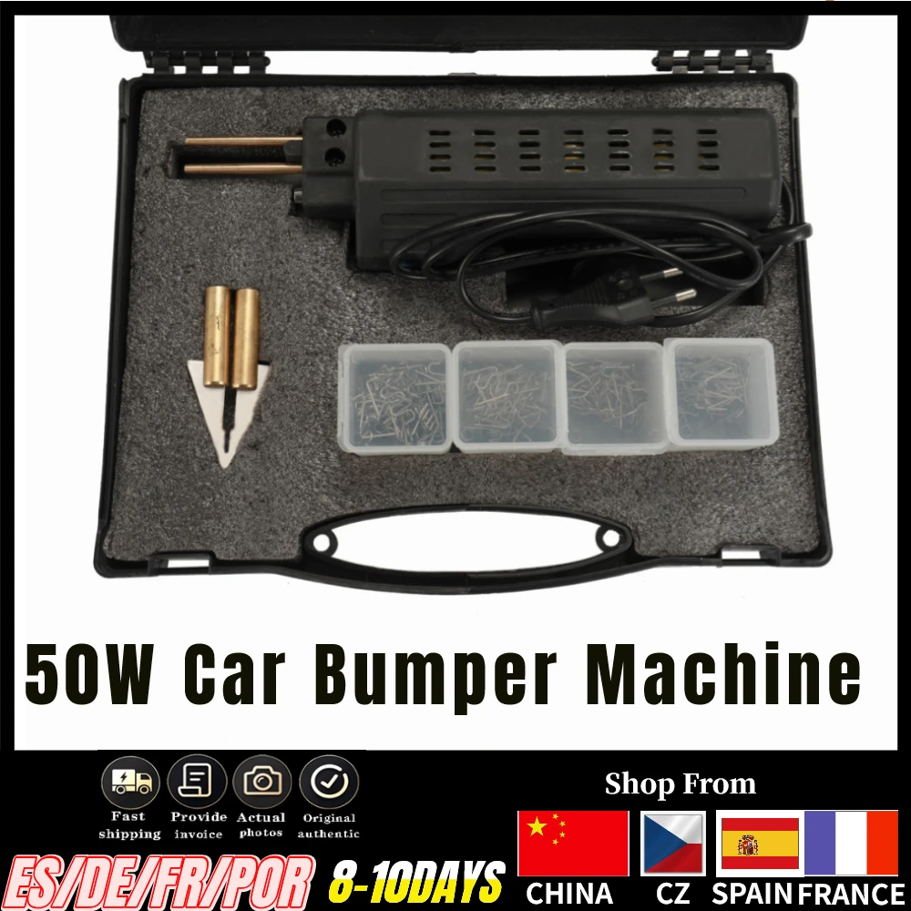 

50W Car Bumper Repairing Machine Plastomer Welding Machines Welding Repairing Tool Hot Staplers for Repairing Plastics Parts