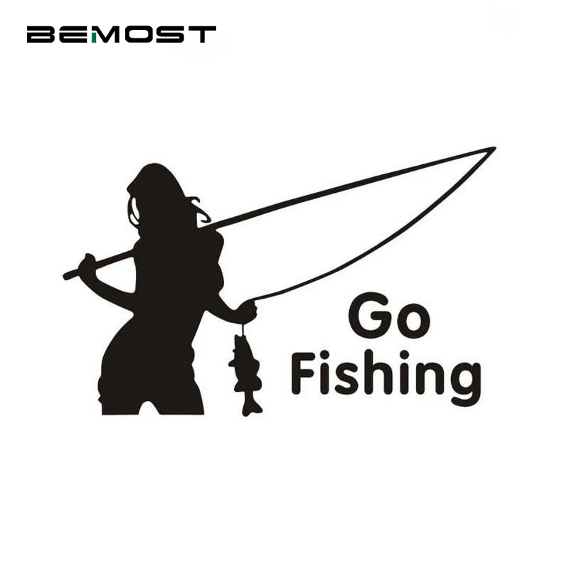 Автомобильные наклейки BEMOST водонепроницаемые для рыбалки 15 Х9 см | Автомобили и