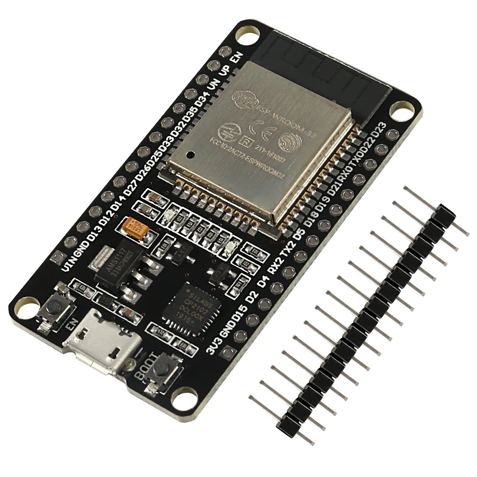 Макетная плата Aokin ESP32 2 4 ГГц двухрежимный модуль Wi-Fi + Bluetooth двухъядерный ESP32s