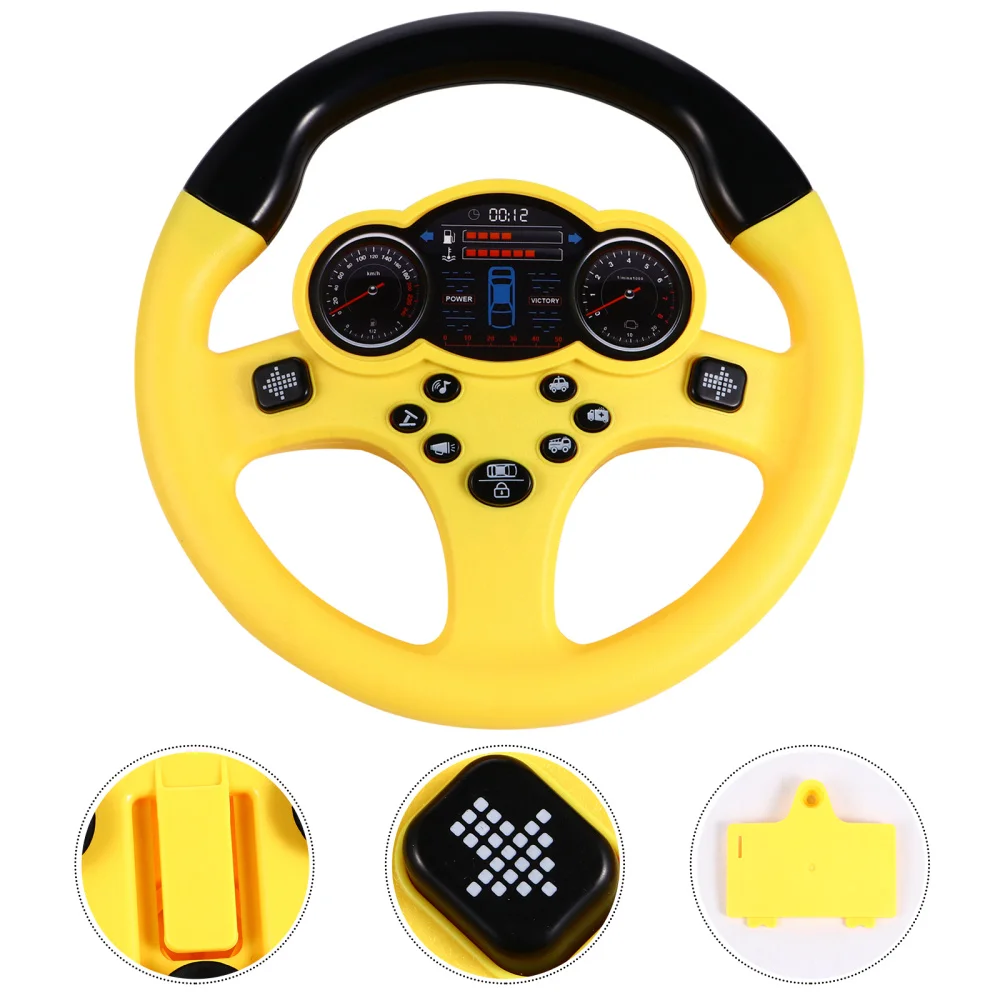 

Simulated Steering Wheel Educational Simulation Driving without Battery