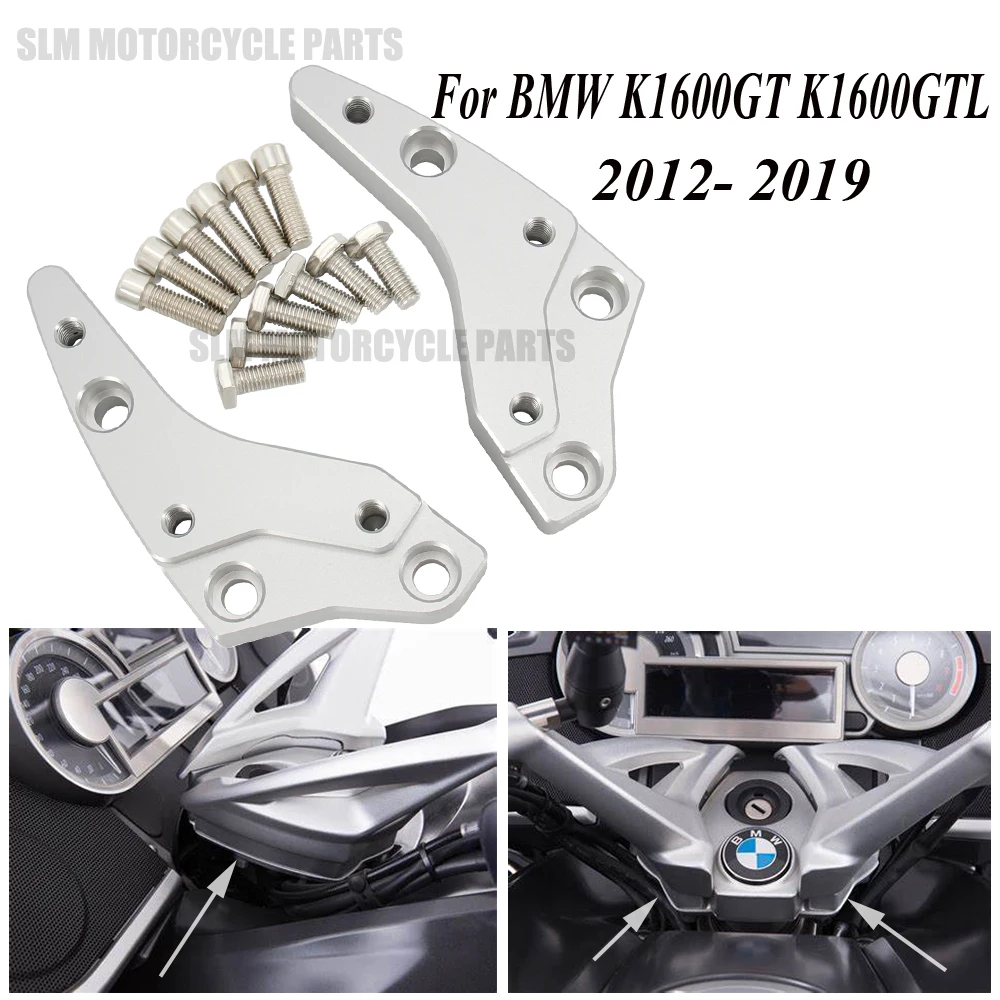 

For BMW K1600GT K1600GTL K1600B 1600GA 2019 2018 2017 2016 2015 2014 2013 2012 Motorcycle Handlebar Riser Motorcycle Accessories