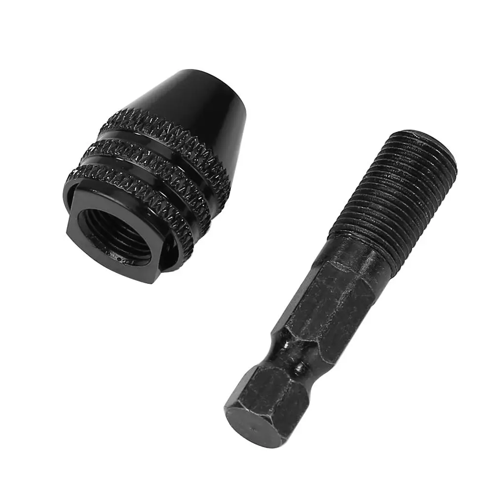 

Keyless Drill Chuck Adapter High-quality Simplicity Comfortable Converter Driver Tools 1pc 0.3-6.5mm/0.3-8mm Clamping Range