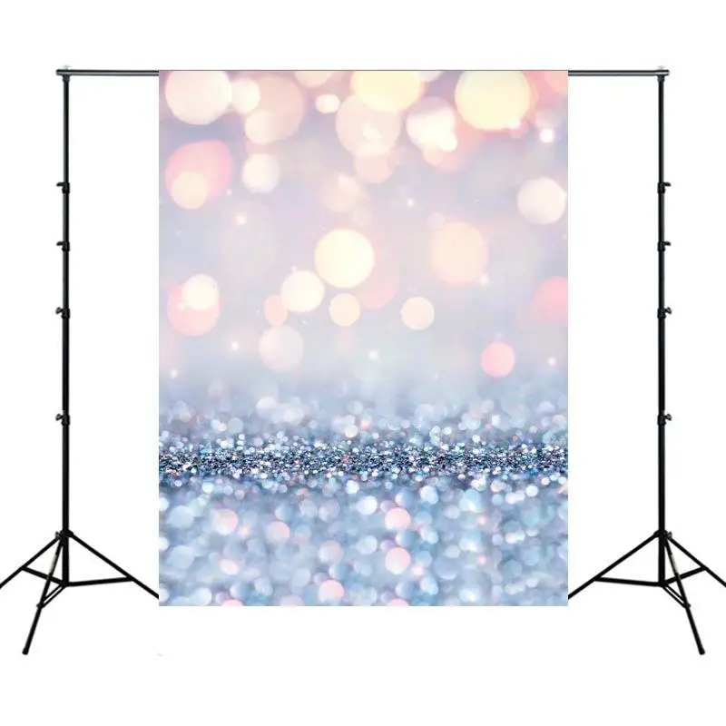 

Silver Polka Dots Light Bokeh Dreamy Party Love Wedding Portrait Photo Backdrops Photography Backgrounds Photocall Photo Studio