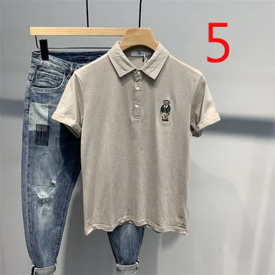 

T-shirt short sleeve men's summer new 2020 solid color round neck half sleeve trend ins tide brand