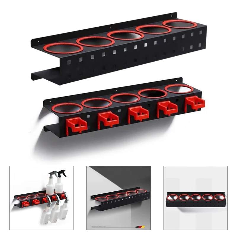 

Wall Hanging Watering Can Grinder Storage Rack Multifunction Hanging Gadget Item