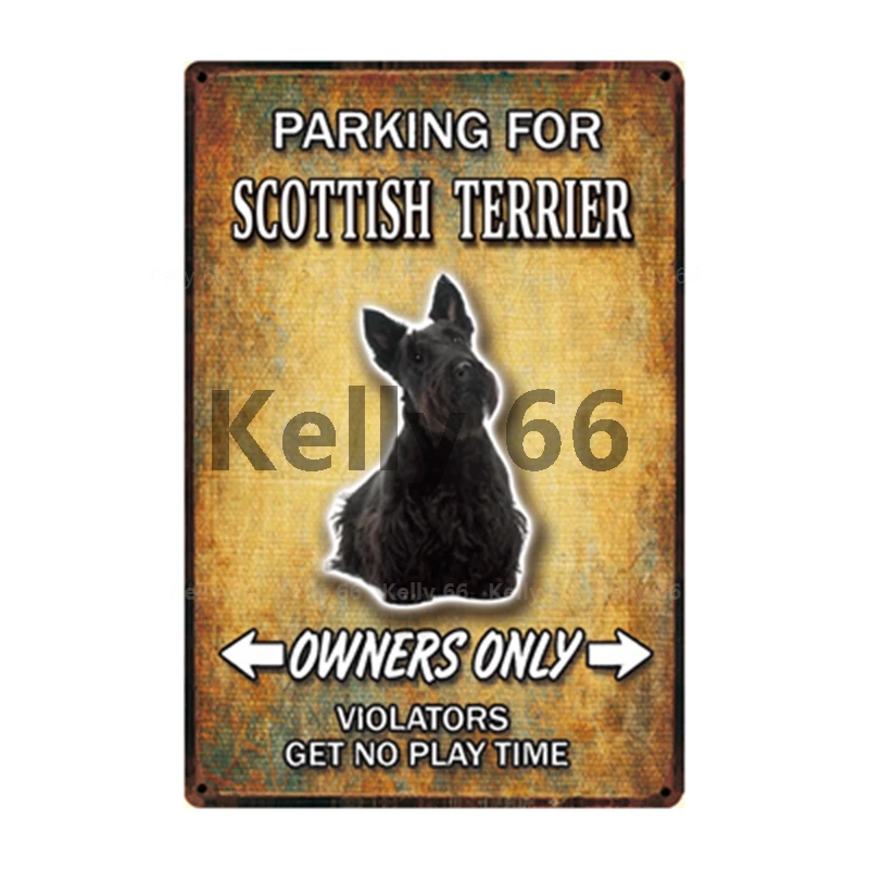 [Kelly66] собака колли Манчестер шелковистые шотландского терьера Оловянная