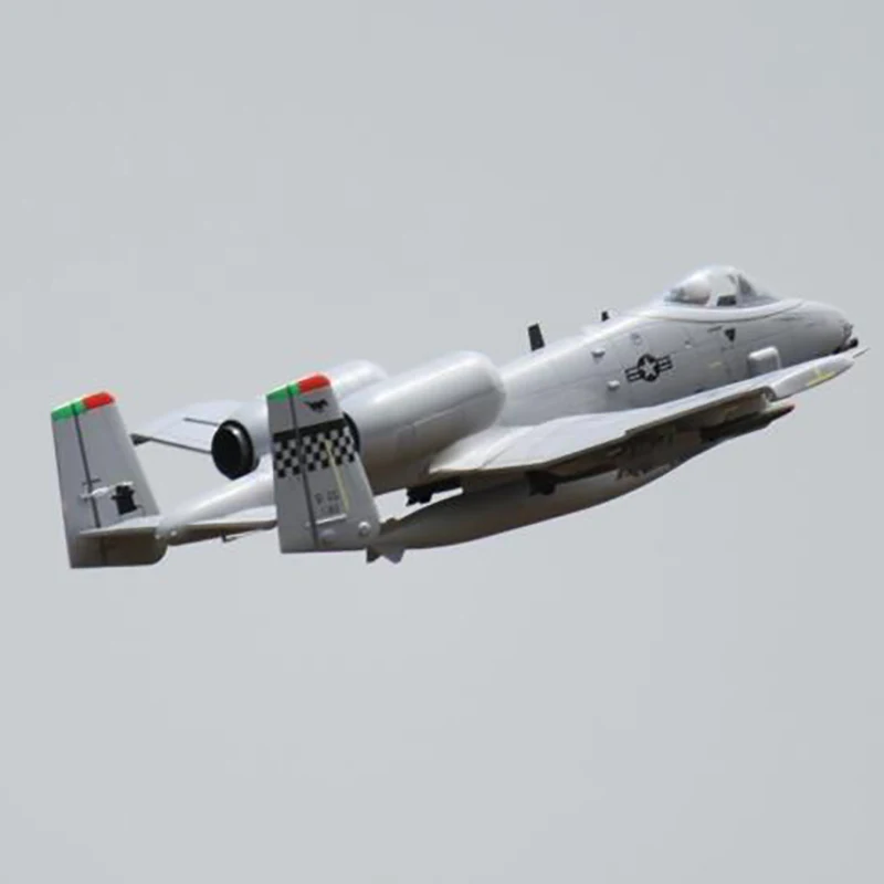 Окончательного Би A10 twin 64 мм дистанционный пульт самолет с самонастраиваемым