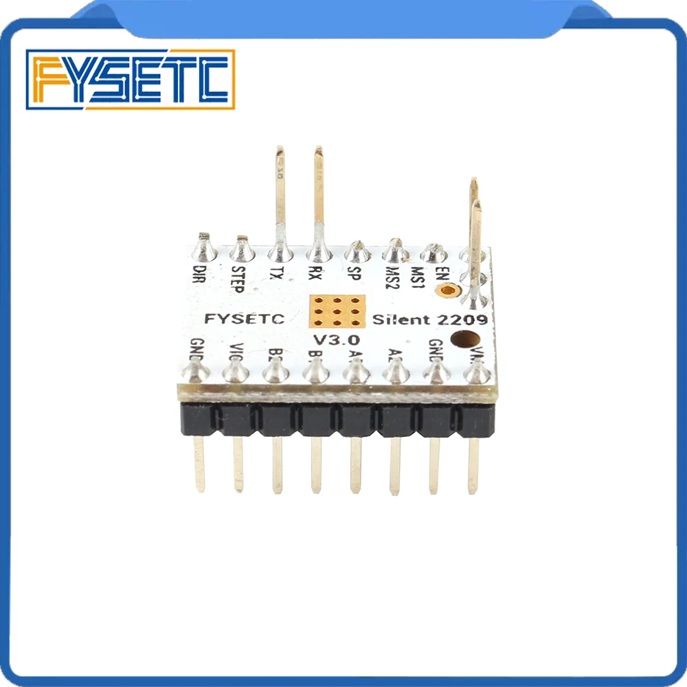 Последний TMC2209 v2.0 3d принтер части Драйвер шагового двигателя Stepsticks немой драйвер