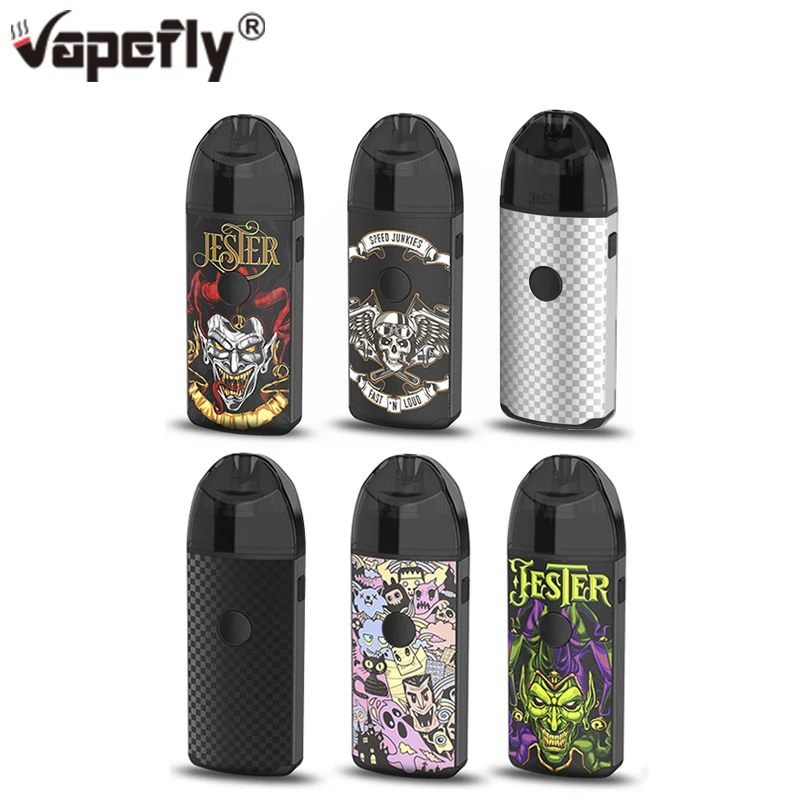 Вейп картридж Vapefly Jester сменный дрип под батарея 1000 мАч 2 мл сетчатая катушка