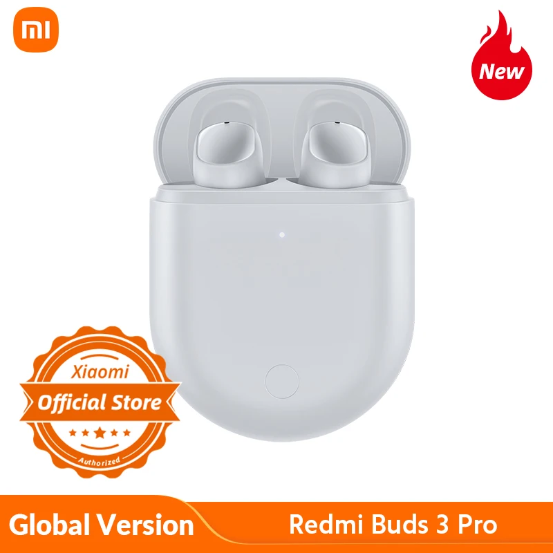 Глобальная версия Xiaomi Redmi Buds 3 Pro TWS Bluetooth наушники Airdots беспроводные ANC IPX4 для K40 Note 10