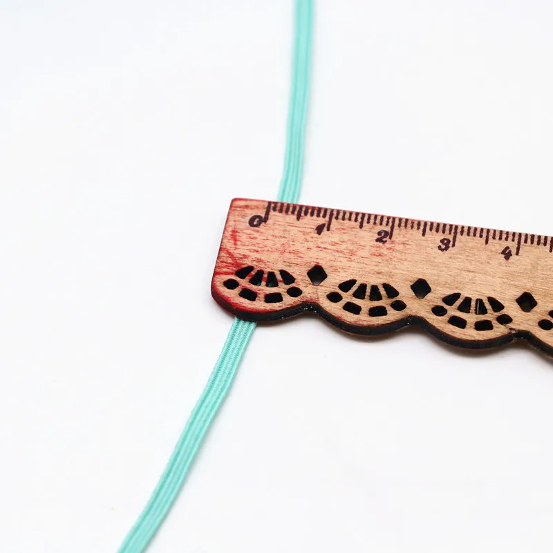 1 трубка 3 мм цветная эластичная лента нейлоновая силиконовая резиновая Бытовая